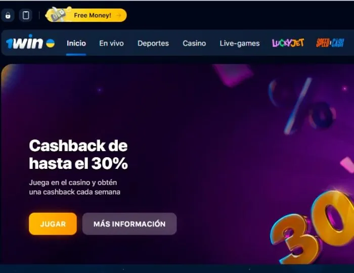 Visita el sitio web de 1Win