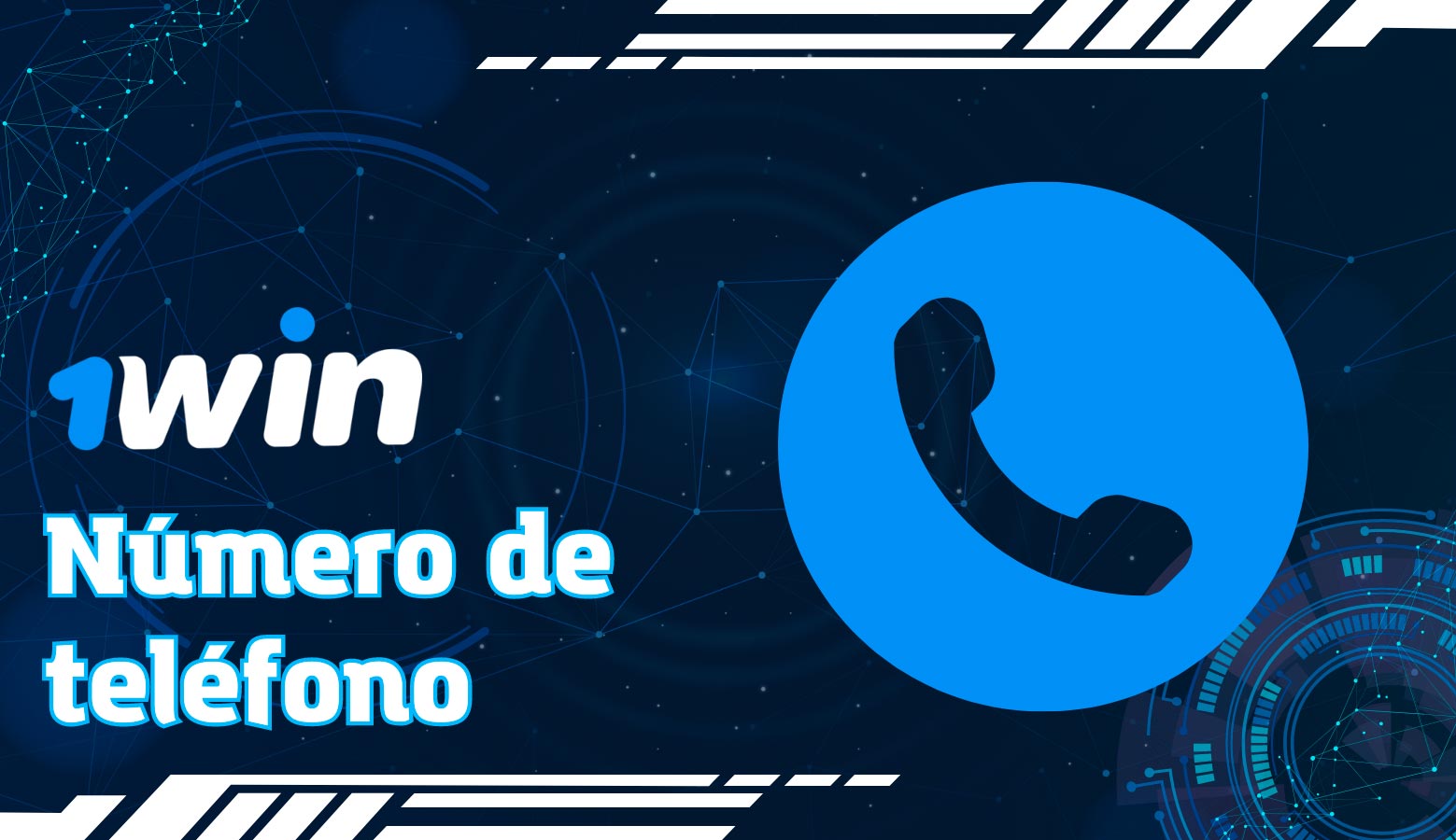 Número de teléfono 1win