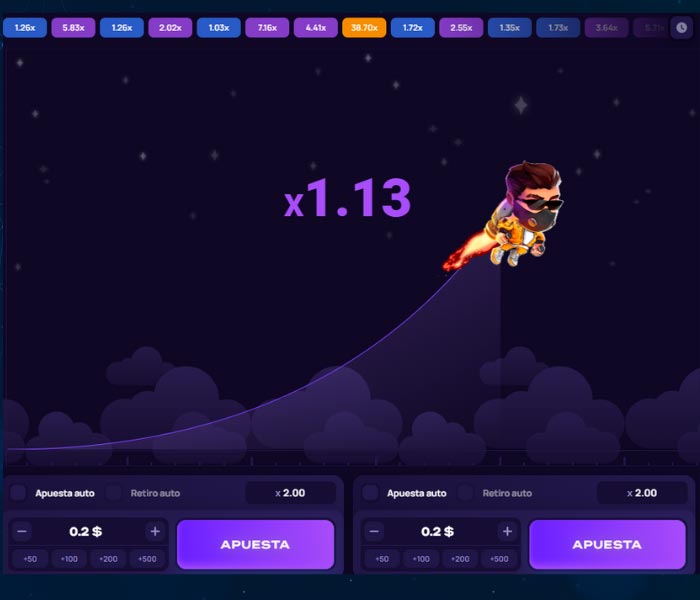 Obtenga sus ganancias en 1Win Lucky Jet