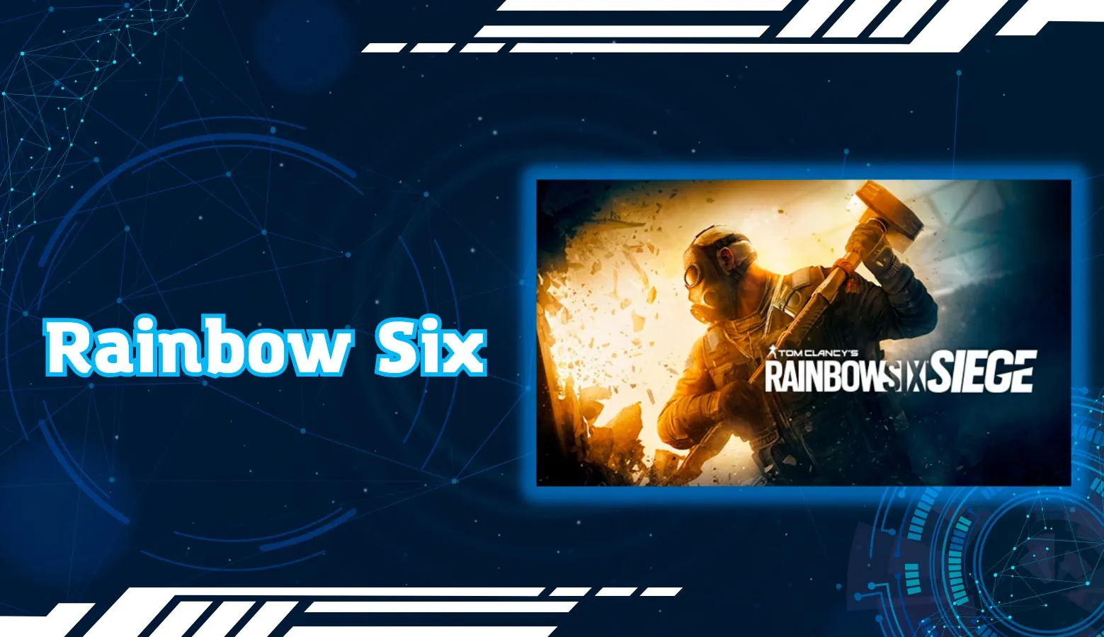 Rainbow Six es un juego donde los jugadores pueden hacer apuestas en el sitio 1win