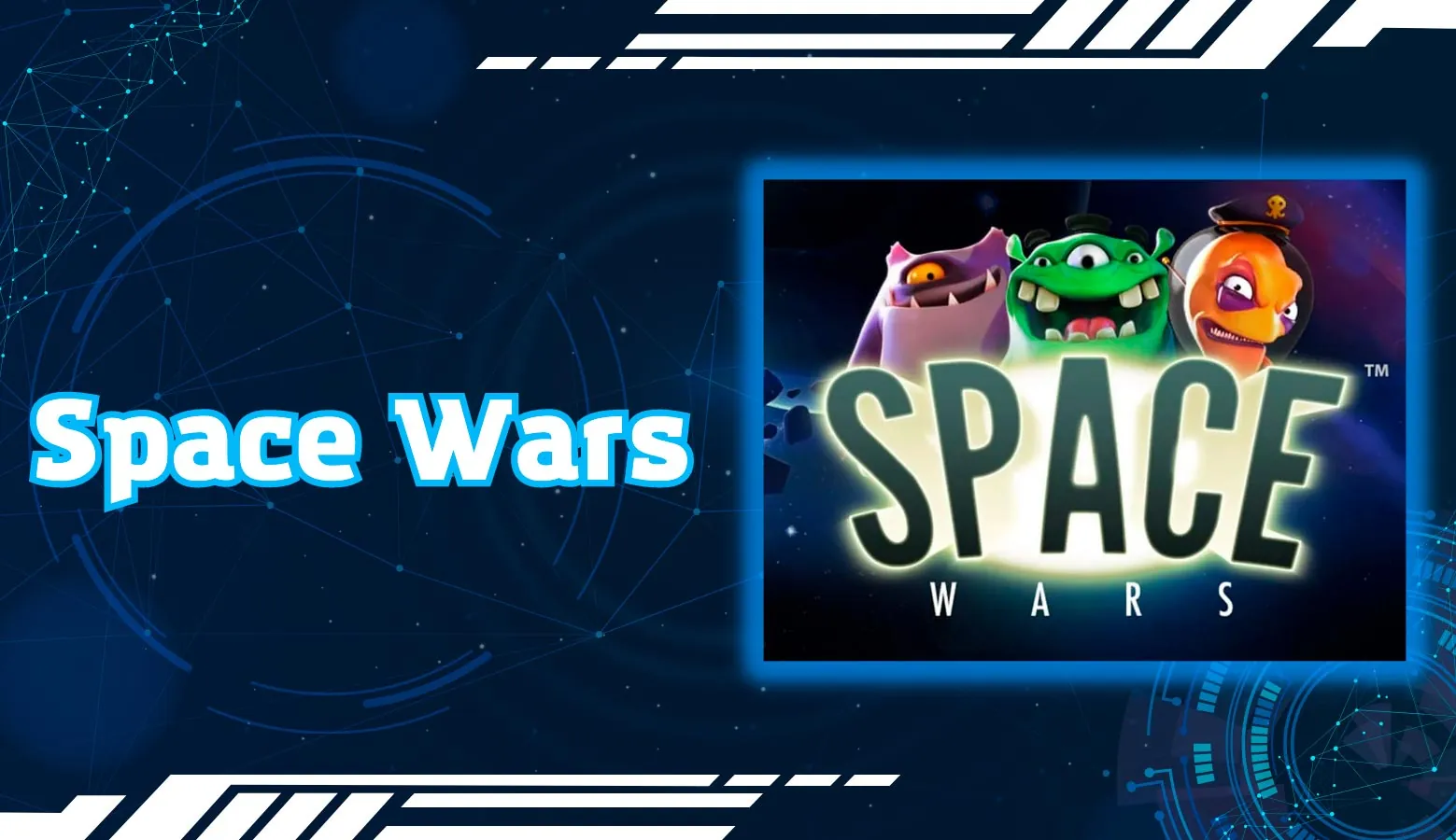 Space Wars es una tragamonedas con temática espacial